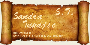 Sandra Tupajić vizit kartica